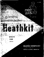 Heathkit B-1-Assembly - Manual 